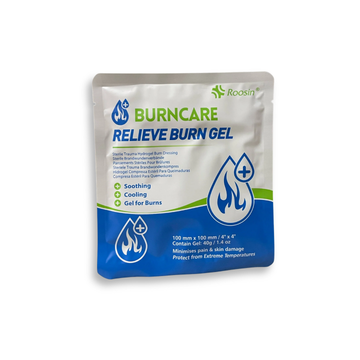 4" x 4" Sterile Burn Dressing - Aloe Vera (Single)