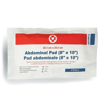 8" x 10" Sterile Abdominal Pad (Single)