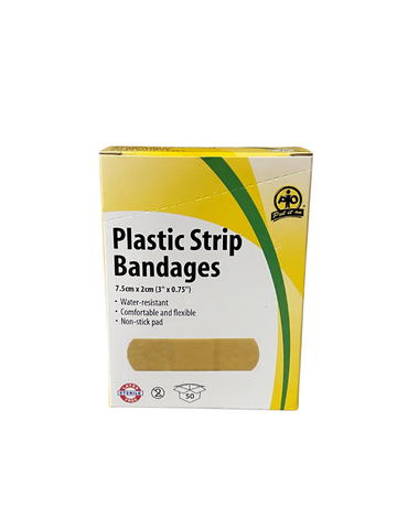 Plastic Strip Bandage (Box of 50)