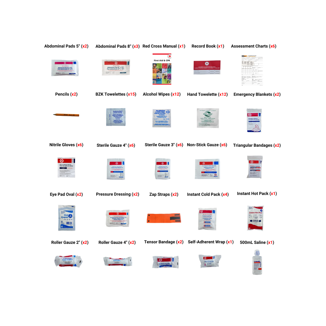First Responder Trauma First Aid Kit