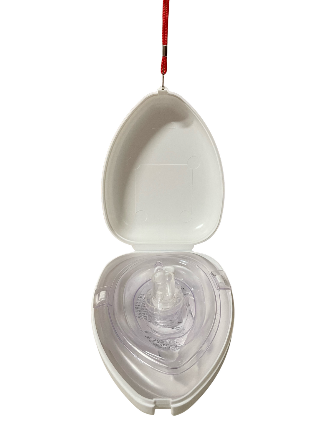 CPR Pocket Mask with O2 Inlet - Clamshell Case (Single)