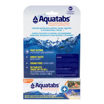 Emergency Drinking Water Tablets 49 mg - 50 pack