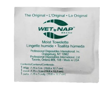 Wet-Nap Cleaning Towelettes (Case of 1,000)